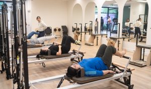 East Vancouver Pilates studio with accessible setup for pain relief clients 